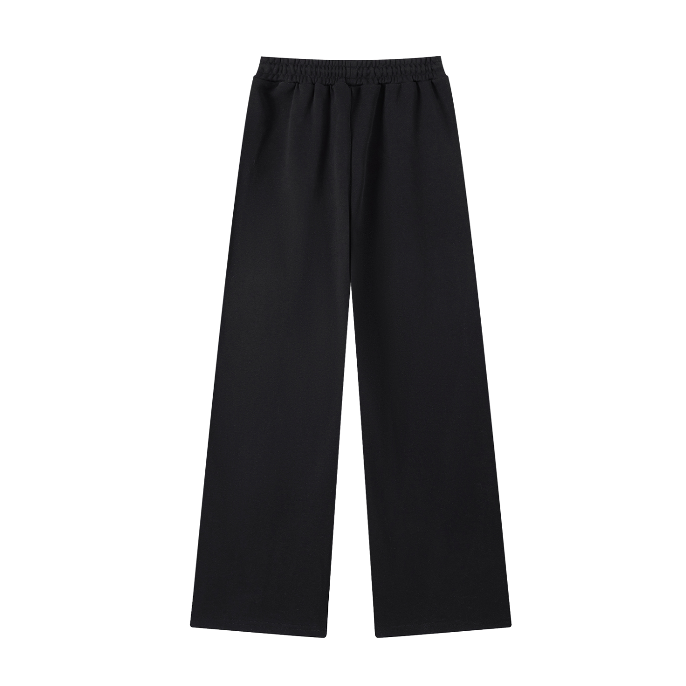 Woman's Straight-Leg Sweatpants (Black)