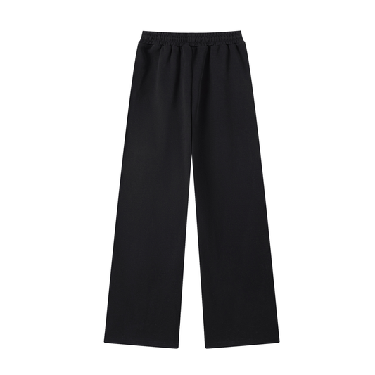 Woman's Straight-Leg Sweatpants (Black)