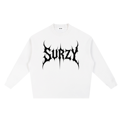 Surzy Knitted Sweatshirt (White)