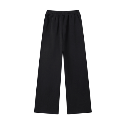 Woman's Straight-Leg Sweatpants (Black)