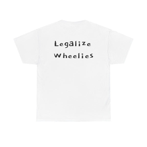 Wheelie Tee — White