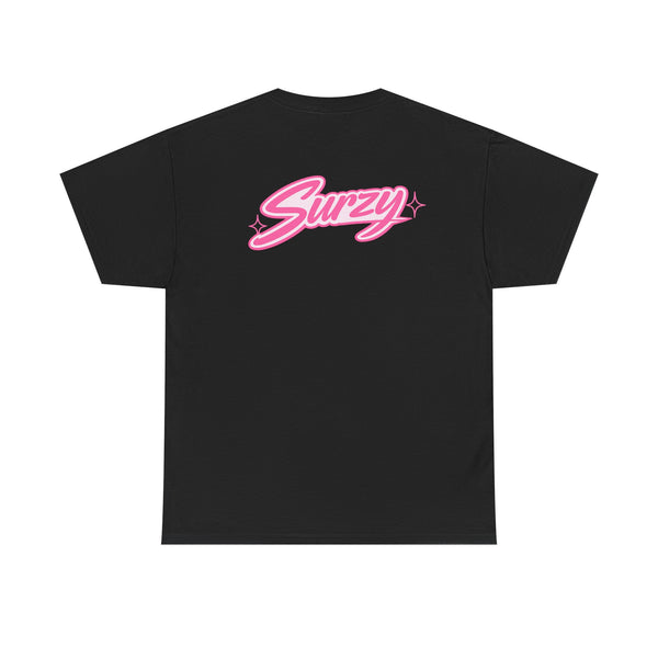 Surge Tee — Black/Pink