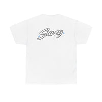 Surzy Logo Tee — Retro Script Graphic T-Shirt