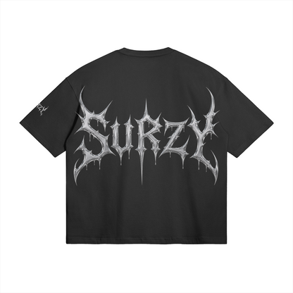 Chrome SURZY Shoulder Logo Boxy Fit Tee