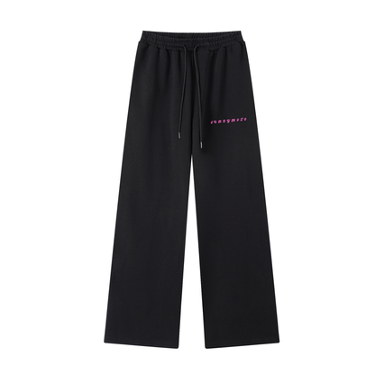 Woman's Straight-Leg Sweatpants (Black)